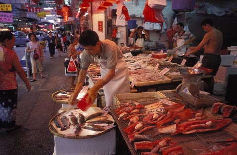 wanchai fish stall