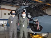 Helicopter crews brave mighty winds and waves to rescue seamen during South China Sea typhoons