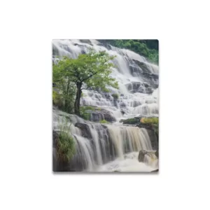 Mae Ya Waterfall north Thailand Framed Canvas Print 16x20 inches