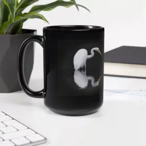 Great Egret reflection Mug