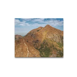 Lantau Peak Hong Kong Framed Canvas Print 20x16 inches