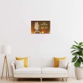 Wise Owl Cheung Chau Framed Canvas Print 12"x8"
