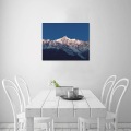 Meili Snow Mountain pre-dawn Framed Canvas Print 20x16 inches