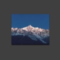 Meili Snow Mountain pre-dawn Framed Canvas Print 20x16 inches